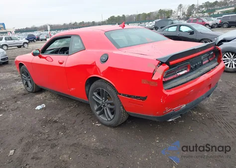 2019 Dodge Challenger Gt Awd z USA, uszkodzony, nr VIN 2C3CDZKGXKH596804